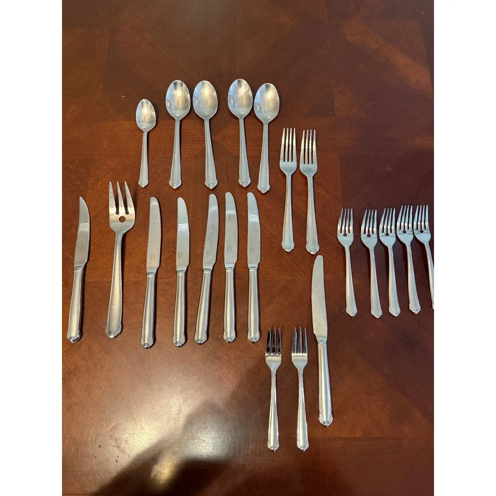 Mikasa Gerald Patrick 18-8 Stainless Steel Flatware Set